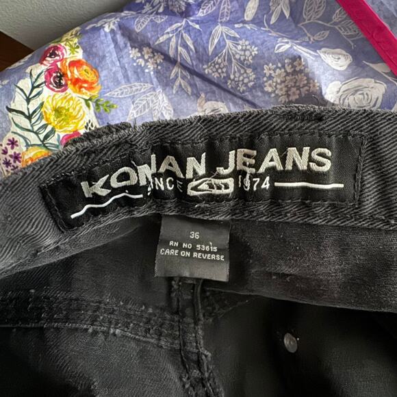 Vintage mens koman jean shorts - Picture 8 of 8